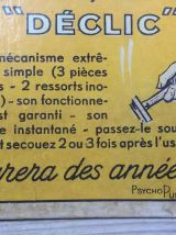 Présentoir publicitaire en carton (rasoirs)