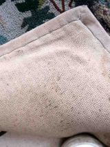 Tapis vintage Américain Hooked fait main, 1C982