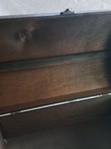 GRAND Coffret en bois peint 