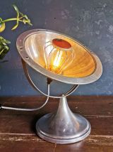 Lampe industrielle vintage salon chevet bureau métal Soleil