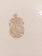 Soupière Watteau porcelaine K&amp;G Lunéville