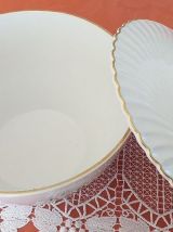 Soupière Watteau porcelaine K&amp;G Lunéville