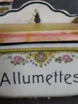 Boites Allumettes et à Sel Céramique