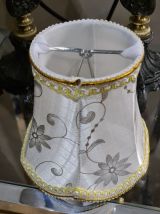 2 lampes de chevet art nouveau belle regule ;electricité  et