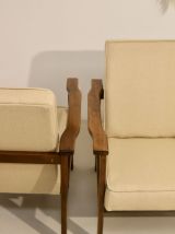 Paire de fauteuils type B-8228, année 70, 80. Ref : Colette
