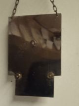 Bénitier Français Jésus et Marie Antique pour la Maison