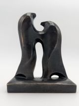 Sculpture deux ours en bronze - Volodymyr Odrekhivskyy