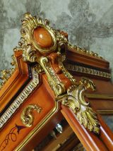 Bar kiosque baroque bois et marbre 