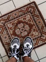 Tapis vintage Mongol fait main, 1C1000