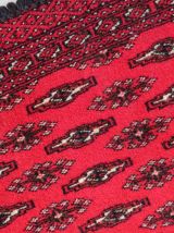 Tapis vintage Turkmène Tekke fait main, 1C1001