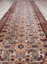 Tapis vintage Persan Mahal fait main, 1C1005