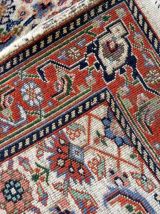 Tapis vintage Persan Mahal fait main, 1C1005
