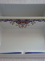 Encrier Faïence décors Rouen 1993 Jamais Servi