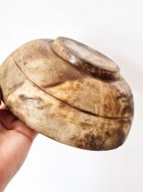 Bol en bois d'olivier fabriqué à la main