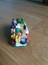 Véhicule en terre cuite Guadeloupe années 70