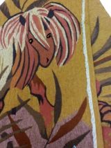 Vintage tapisserie tissé à la main  Tapis  Décoration Murale