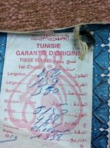 Vintage tapisserie tissé à la main  Tapis  Décoration Murale