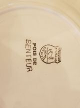 Service de table Céranord poids de senteur 37 pièces