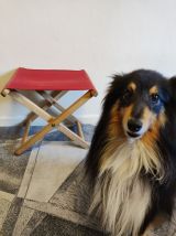 tabouret pliant vintage