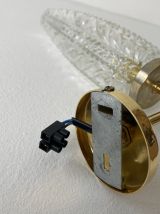 PAIRE D’ANCIENNES APPLIQUES COUDEES VINTAGE