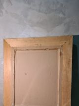 miroir bois patine   or  58x70    tres bon etat  tres epais 