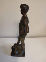 statuette haltérophile