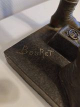 statuette haltérophile