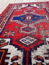 Tapis vintage Persan Hamadan fait main, 1C1025