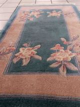 Tapis vinntage Chinois Art Deco fait main, 1C1030