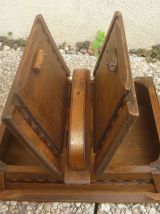 boite en bois artisanale , vintage  