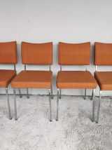 chaises vintage tissu