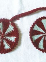 lot de 3 paires de maniques , vintage