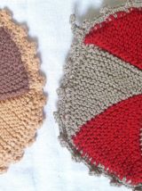 lot de 3 paires de maniques , vintage