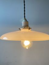 ANCIENNE SUSPENSION OPALINE VINTAGE