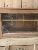 Vitrine à encriers vintage