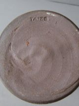 Pichet céramique signé