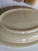 Plat ancien,céramique Italienne 