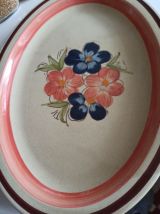 Plat ancien,céramique Italienne 