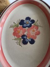 Plat ancien,céramique Italienne 