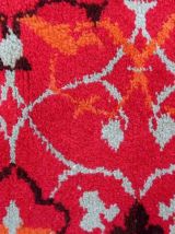 Tapis vintage Français Savonnerie fait main, 1P97