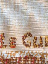 Tapis vintage Français Le Guen fait main, 1P107