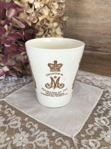 Mug / Timbale Couronnement 1911 - George V/Queen Mary 