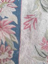 Tapis vintage Indien Broderie fait main, 1P120