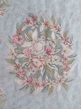 Tapis vintage Indien Broderie fait main, 1P120