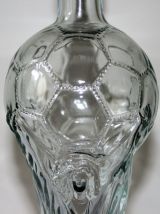 Bouteille en verre vintage Coupe du Monde de fo