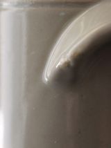 Petit pot à graisse en grès de France