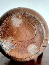 Grand pichet en céramique signé vintage 