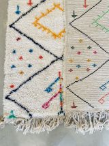 Tapis berbère coloré 