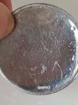 12 Porte-noms de table en métal argenté Chambly