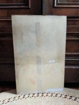 Carton publicitaire (rasoir) - Années 50